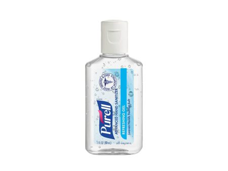 Purell Advanced Hand Sanitizer Flip Cap Portable Refreshing Gel Bottle - 1 fl oz Hot on Sale