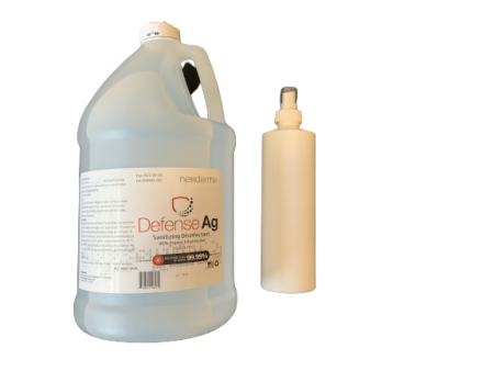 Nexderma Defense Ag Sanitizing Disinfectant w Spray Bottle - 1 Gallon Online Sale