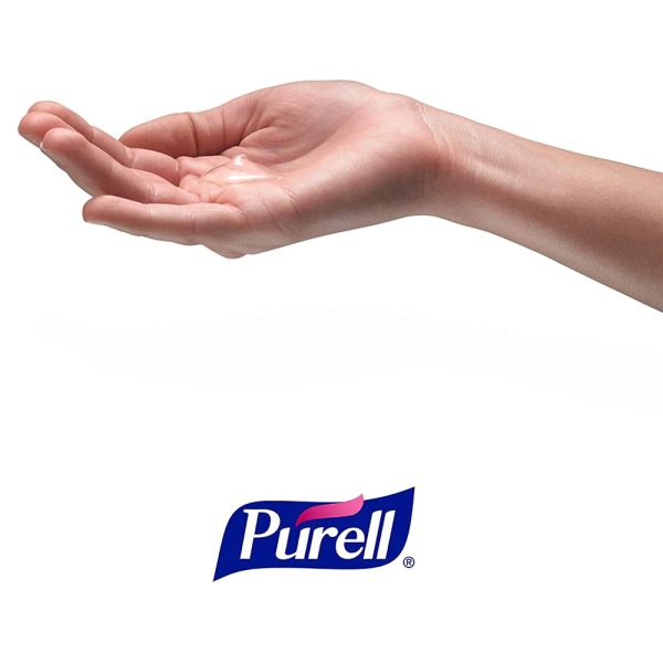 Purell Advanced Hand Sanitizer Flip Cap Portable Refreshing Gel Bottle - 2 fl oz For Sale