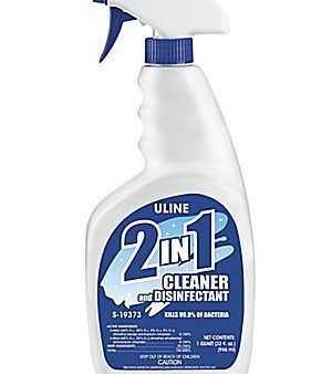 ULine 2-in-1 Cleaner & Disinfectant - 32 oz Spray Bottle Hot on Sale