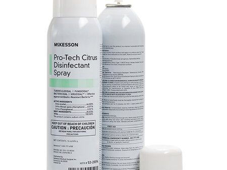 McKesson Pro-Tech Citrus Disinfectant Spray - 16 oz Citrus Scent Cheap